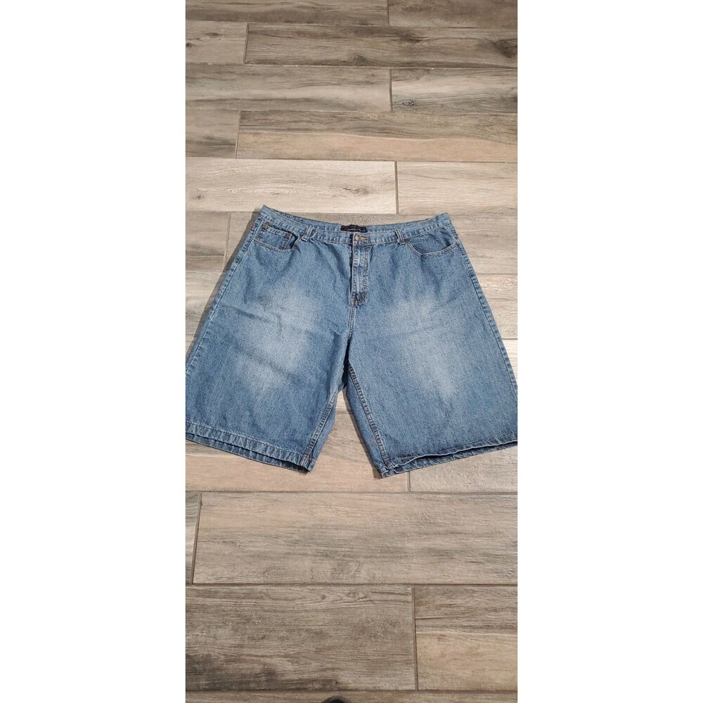 BROOKLYN XPRESS DENIM BERMUDA BLUE FLARE LEG SIZE 48